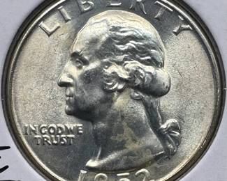 1952-D MS67 RARE GEM SILVER WASHINGTON .25c