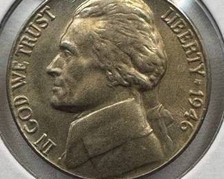1946-D MS67 GEM MINT STATE JEFFERSON NICKEL