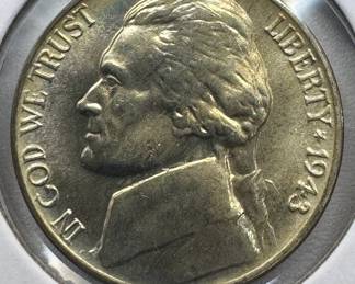 1943-D MS67FS FULL STEPS GEM SILVER NICKEL