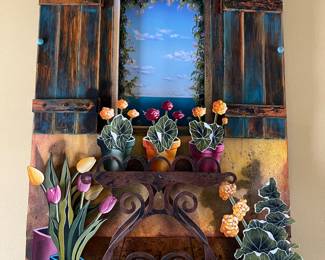 137. Signed 3D Artwork by Schubert '88 (20" x 31")