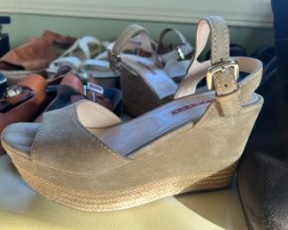 Prada Suede Espadrilles