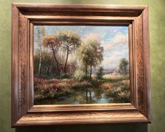 17. Landscape Artwork (33" x 29")