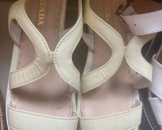 White Prada Shoes