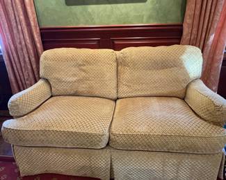 12. Sherrill 2 Cushion Loveseat (65" x 38" x 35")