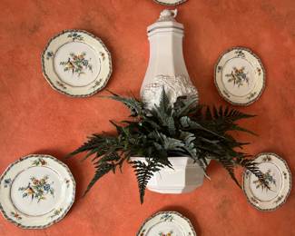 63. Set of 6 Limoge Plates (8.5")