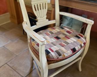 59. Set of 8 Dining Chairs w/ Rush Seats 2 Arm 6 Side