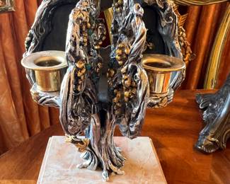 34. Tree of Life Candlestick Sculpture by Frank Meisler (5" x 10")