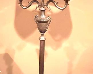 120. Two Candle Floor Lamp (62"h)