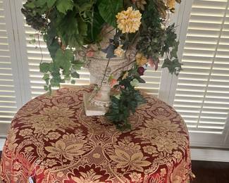 Beautiful custom made table cloth