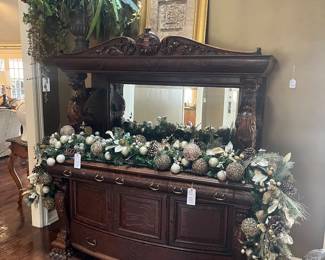 Antique buffett