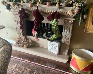 Christmas mantle decoration
