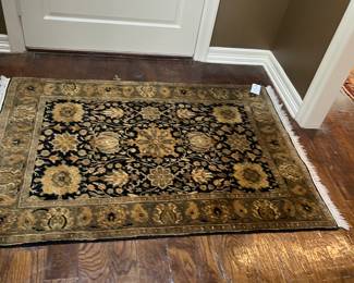 One of several beautiful  rugs