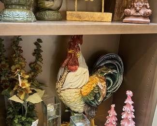 Large rooster.  And more