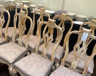 Set of 10 chairs 