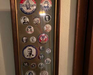 Political pin collection 