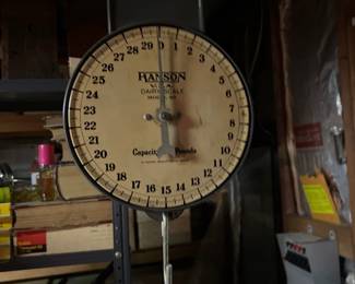 Vintage hanging scale
