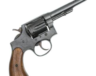 Ralph "Bottles" Capone's Revolver, Prohibition Agent's Trophy After Prosecution {C&R}