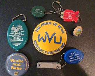 WV Keychains Badges