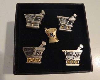 Revco Employee Service Pins Pharmacy Pharmacist