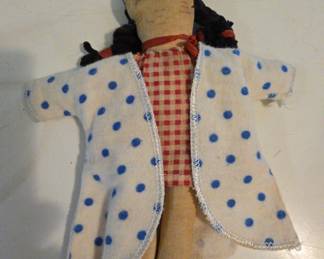 Vintage Pocket Dolly Cloth Doll