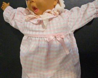 Vintage Baby in Pink Gingham