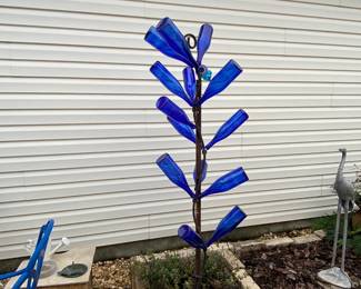 Blue Bottle Tree