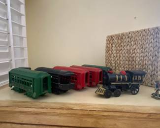 Cast Iron Train Set
