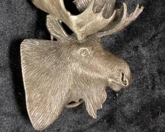 Moose Belt Buckle