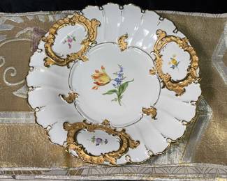 Vintage Meissen Porcelain Charger