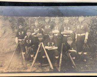CP Baseball Team Photo Postcards3 Total