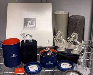 Swarovski Horses, Unicorn  Elephants