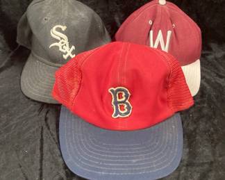 Autographed Baseball Hats
