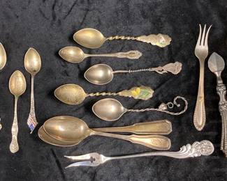 Sterling Silver Collectible Spoons