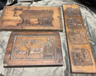 Wood Speculoos Molds