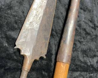 Lance Wood Shaft With Metal Head