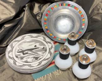 McKee Hottle Glasbake Carafes with Stoppers Other Kitchen Items