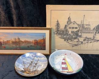 Maritime Art Bollen, Ferlito, Coalport  Baum