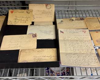 1918 WW1 Soldier Correspondence