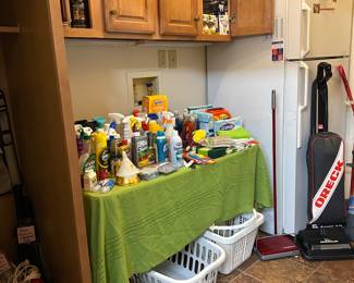 Lots of Cleaning Supplies 