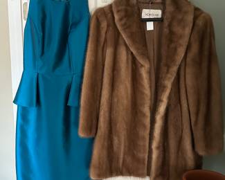 Carmen Marc Valvo Dress and Hopper Menk