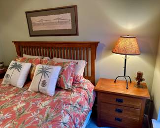 Tommy Bahama Shams, Spread and Bedskirt, Brooklyn Bridge Print…