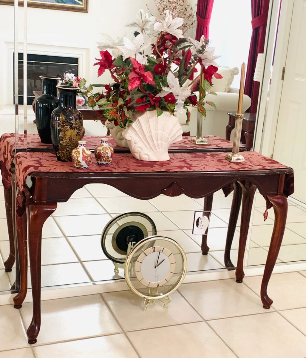 Mahogany Entry Table