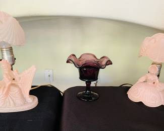 Additional Pink Victorian Lamps