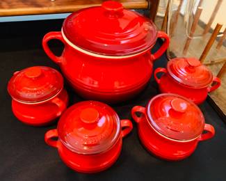 Le Creuset Soup Tureen & Soup/Chili Pots
