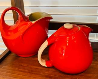 Halls Pottery Pitchers