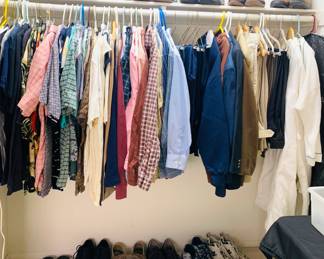 Men’s Clothing Size Large & Shoes Size 10.5