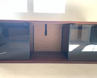 Long Media Stand with Cabinets