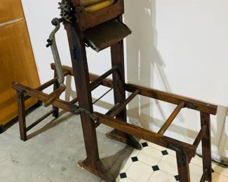Antique Laundry Ringer & Drying Rack