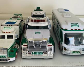 Vintage Hess Trucks