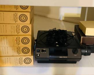 Kodak 4200 Projector & Slide Carousels